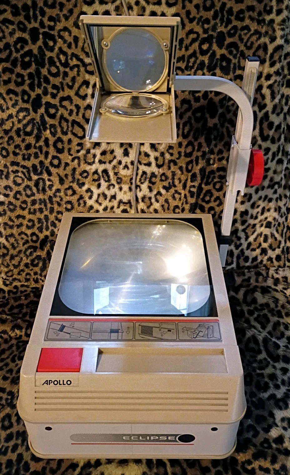Vintage Apollo Eclipse AI-2000 Overhead Light Projector School Dry Erase WORKING