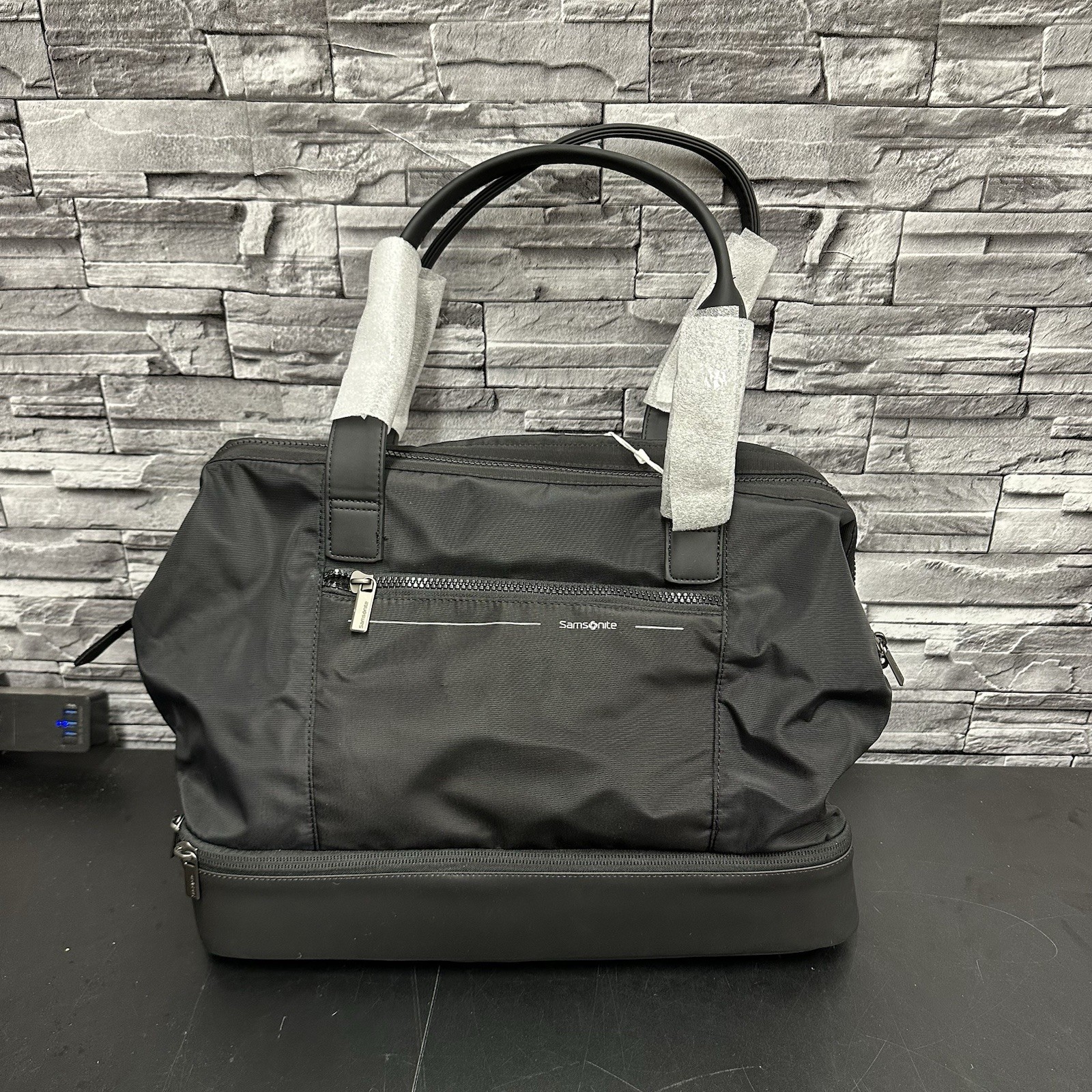 SAMSONITE Better than Basic Drop Bottom Weekender Duffel BLACK