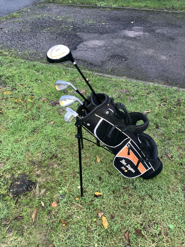 Junior Golf Set Ben Sayers M1i With a Ben Sayers Stand Bag & Balls 8-10 Years - Image 3 of 4