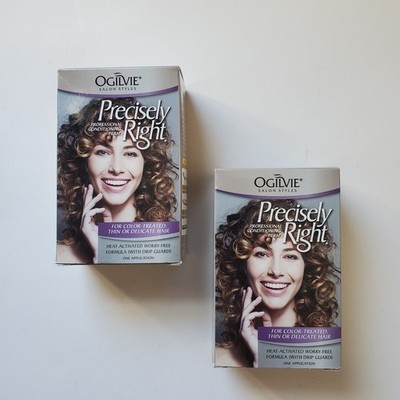 2 OGILVIE Precisely Right At Home Perm for Color Treated Thin Or Delicate Hair