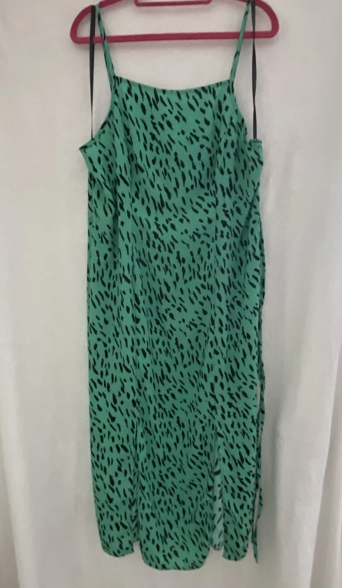 Primark Deals Green Leopard Print Dress Primark Shop Dresses For Women Cute  Pretty Ladies' Dresses Primark