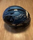 Julius Peppers Autographed Carolina Panthers Speed Flex Helmet Radtke