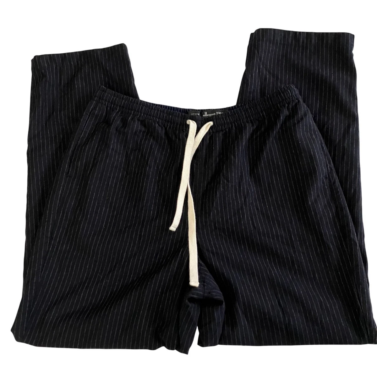 Pantalon De Travail J.Crew Mélange Laine Gris Charbon - Taille 8 - Longueur 32" - Neuf Avec Étiquette ($118)