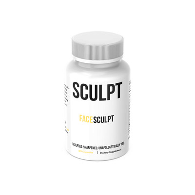Face Sculpt - Jawline Defining & Debloating Formula - 120 Capsules