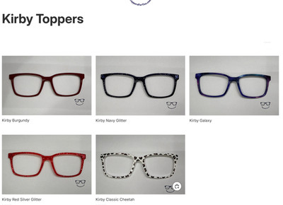 New Kirby Pair Eyewear Topper Frames Top - Combined shipping with USPS Ground