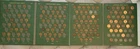 Lincoln Coin Albums  120+ coins 1909 onwards few BU few mixed condition lot B3