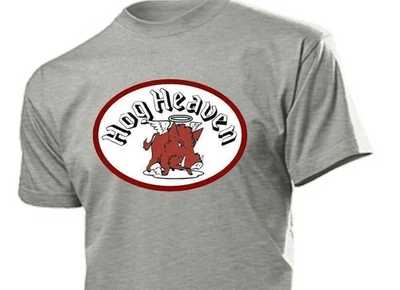 Hog Heaven Nose Art T-Shirt Cochon Volant Dans Le Ciel Fun Taille S-5XL - Photo 1/3
