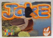 Beanie Babies Card 203 Jake The Mallard