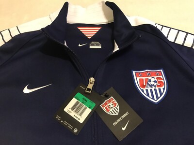 NINE USA SOCCER JACKET MENS SIZE XL AMERICA CHIVAS BARCELONA REAL MADRID MEXICO