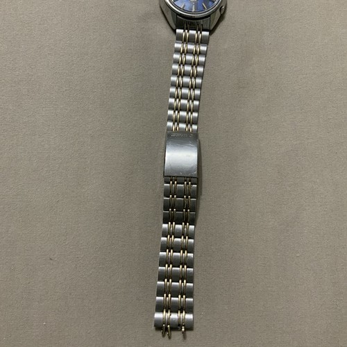 VTG SEIKO DX 17J Automatic Day Date Watch 38mm 6106-7889R Working Blue Dial - Picture 5 of 9