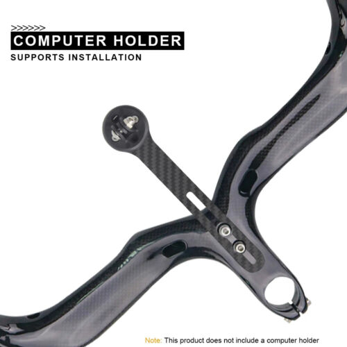 Integrated Carbon Bicycle Handlebar Road Race Bike Drop Bar 28.6mm 400/420/440mm - Picture 4 of 48