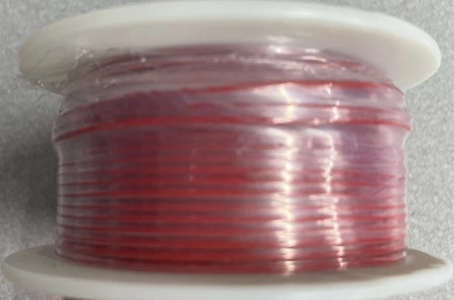 Cable de conexión Belden 83023 002100, 24 AWG, alta temperatura, TFE, rojo, 19/36, 300 V, 100 pies Foto 2 de 2