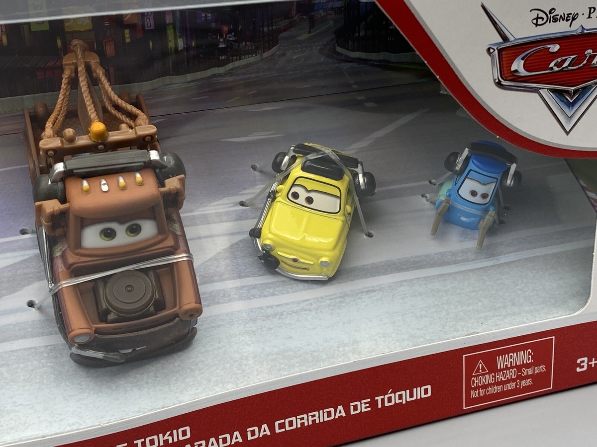 Disney Pixar Cars TOKYO RACE PIT CREW Metal Series 2021 New