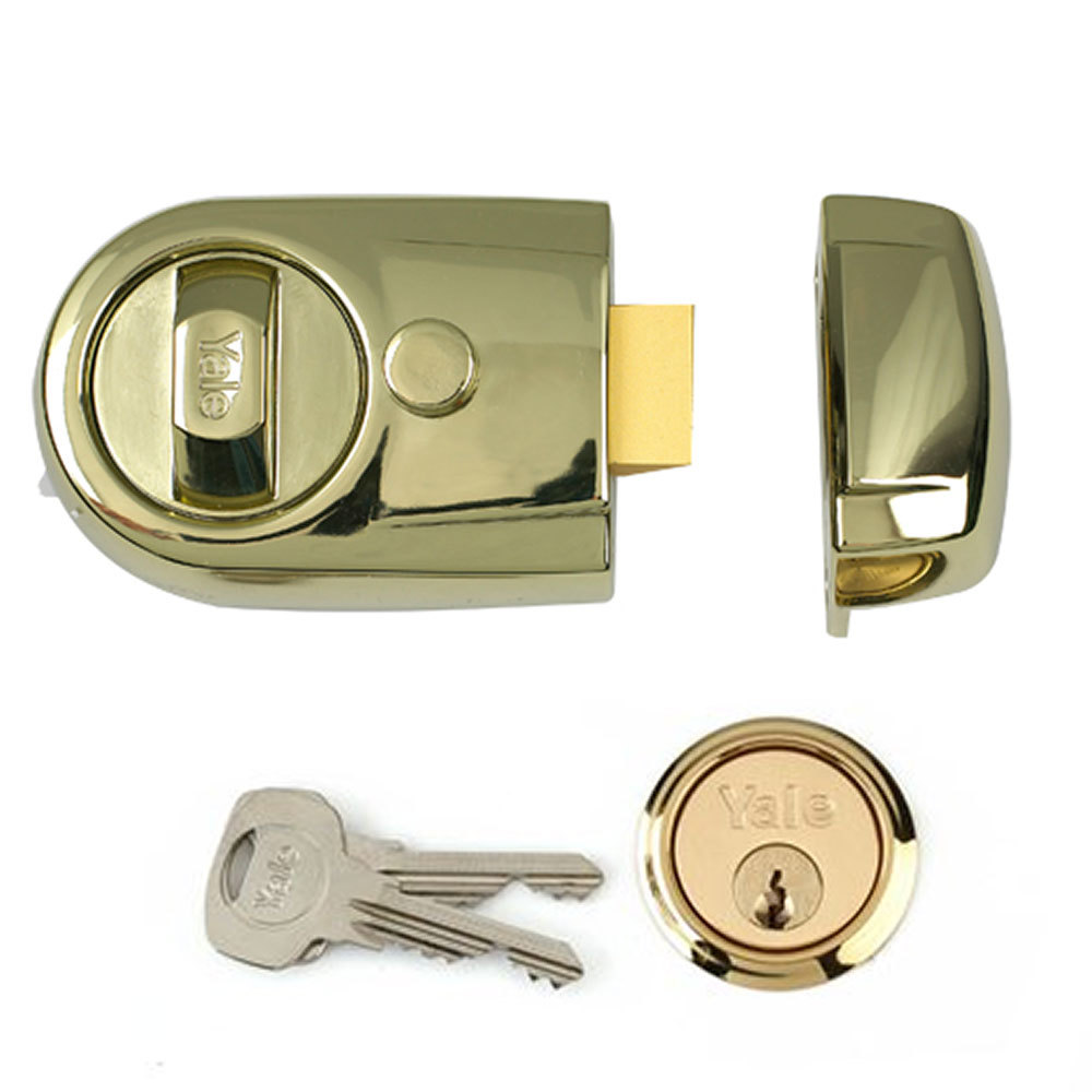 Yale Y3 Nightlatch Brass (P-Y3-BLX-PB-60)