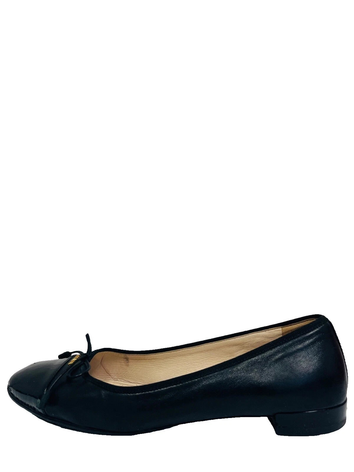 PRADA Leather Upper Formal Flats for Women