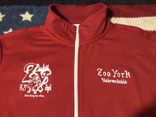 NWOT Vintage 90s ZOO YORK NYC UNBREAKABLE The Dirty 93 Track Jacket XL Skate SB - Picture 3 of 17
