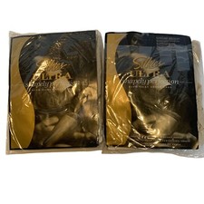 Silkies Ultra Shapely Perfection Pantyhose Silky Sheer Legs Size LARGE Off White