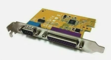 Dell Sunix Serial RS-232 Parallel PCIe Expansion Card YCJ65