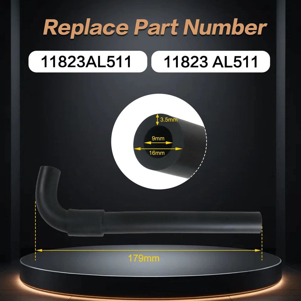 Модернизированный клапанный шланг двигателя PCV подходит для 2003 2004 2005 2006 2007 INFINITI G35 - Изображение 3 из 4