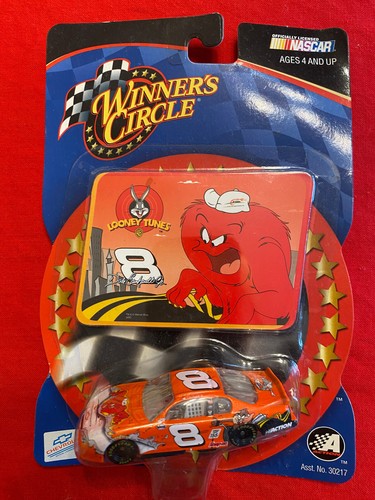 Action NASCAR 1:64 Looney Tunes Dale Earnhardt Jr Orange Race Car 8 NOC NIP