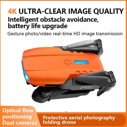 2022 New RC Drone 4k HD Wide Angle Camera WIFI FPV Drone Quadcopter + 3 Battery, - Picture 4 of 14