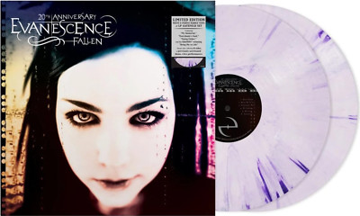 Evanescence -  Fallen Limited White & Purple Marbled 2 Vinyl LP 21 Tracks Neu