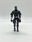 Gi Joe SNAKE EYES v34 Action Figure 3.75" Tall - Hasbro 2008 - 25th Anniversary