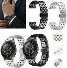 Man Stainless Steel Strap For Garmin vivoactive3 vivomove HR Forerunner 245 Venu