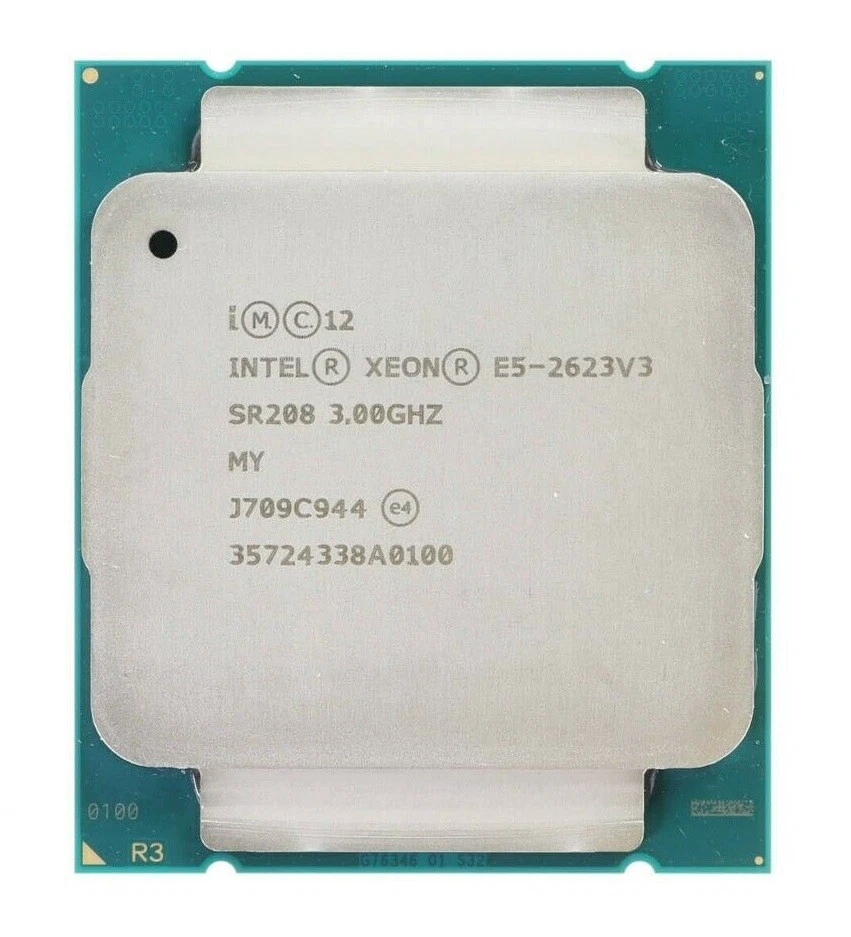 Intel Xeon E5-2623 v3 SR208 3.0 - 3.5GHz, 10MB, 4 Core, FCLGA2011-3, 105W CPU - Image 3 of 4