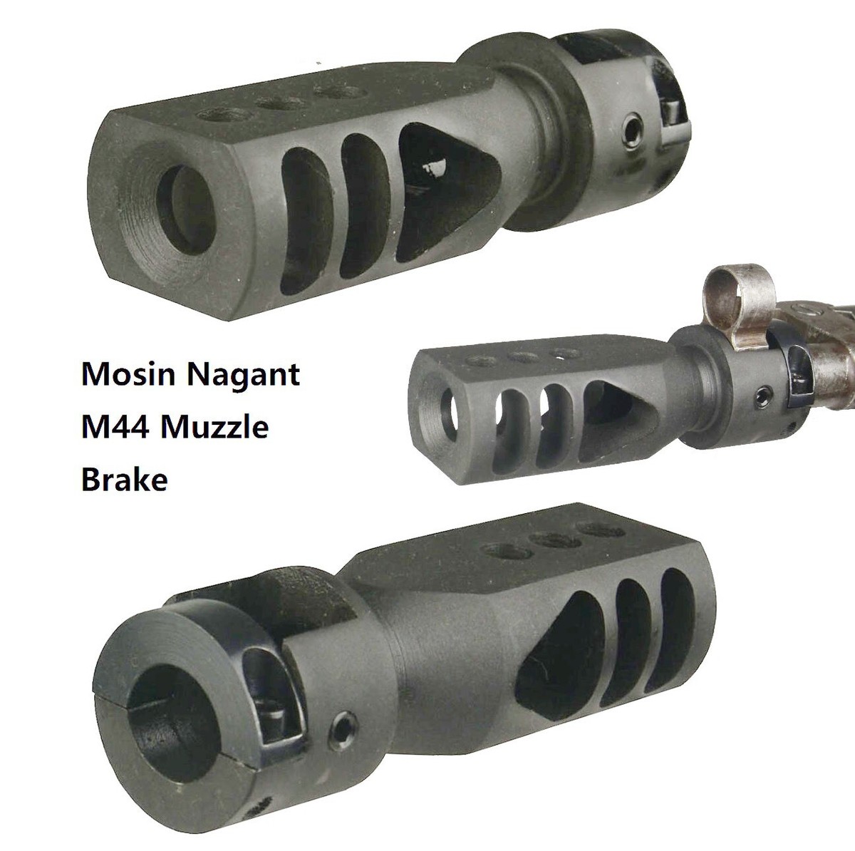 All Steel Mosin Nagant M44 Bolt On Tanker Style Muzzle Brake