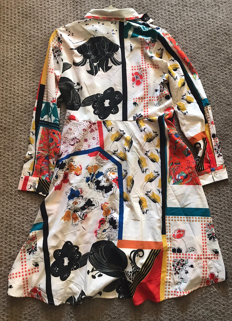 So Vogue Women’s Button-Up Collared Patterned Shi… - image 8