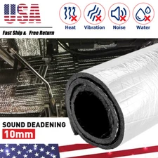 120"×40" Sound Deadener Car Insulation Automotive Heat Shield Self-adhesive Mat