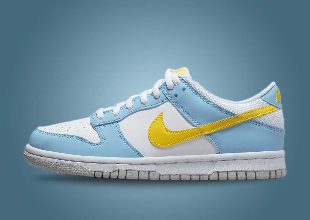 Nike Dunk Low Next Nature Homer Simpson GS DX3382-400 - Sz Nike Dunk Low Next Nature Homer Simpson GS DX3382-400 - Sz