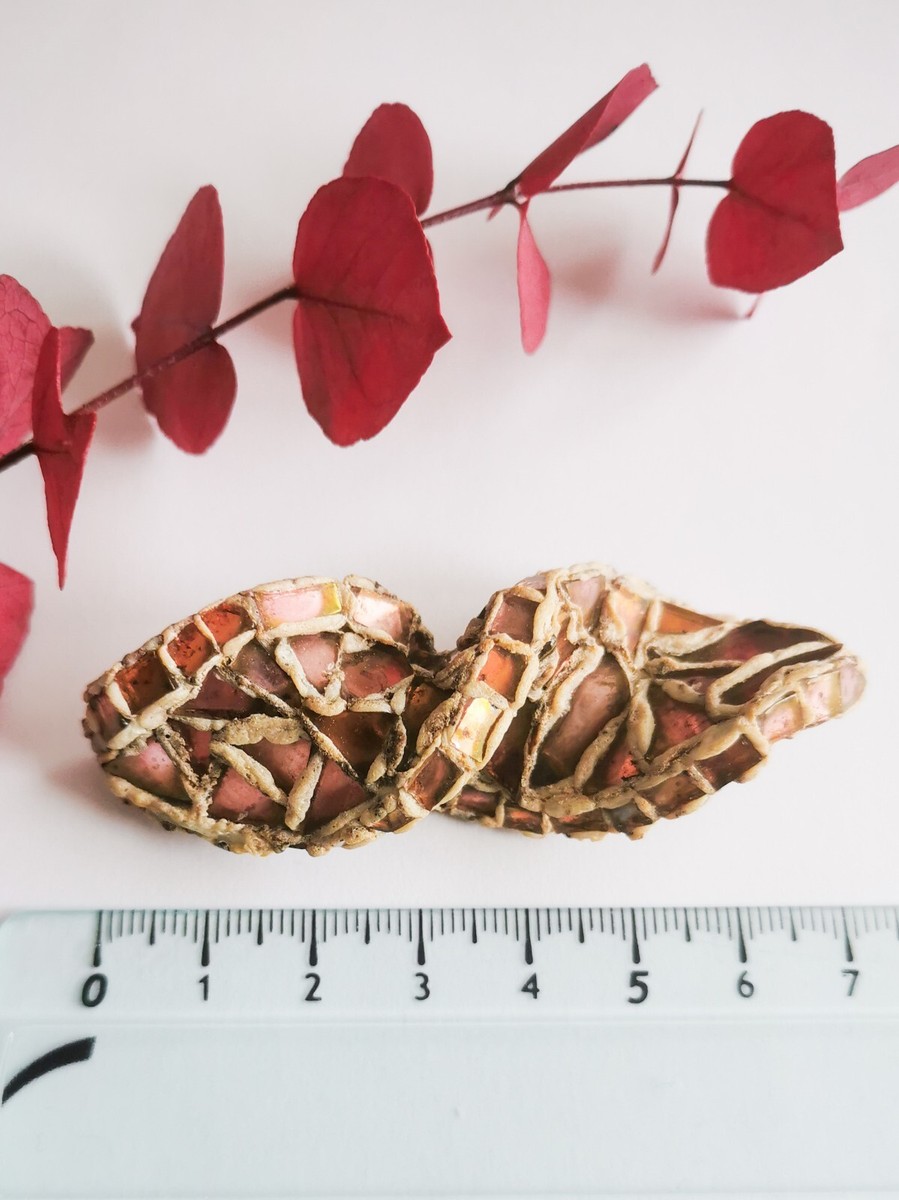 Broche Vintage Talosel Signée Line Vautrin - Bijou Ancien De Collection