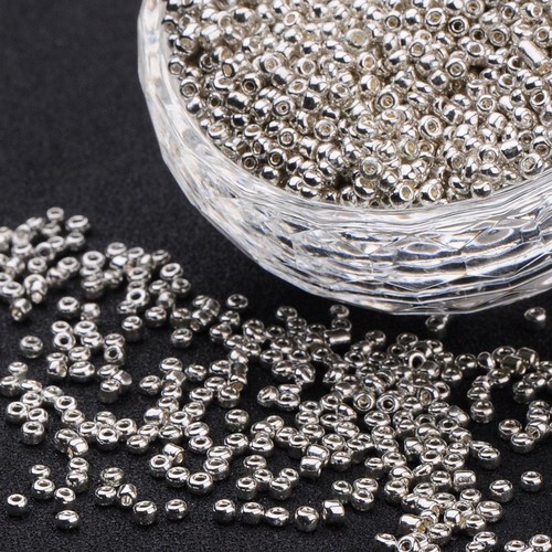 50g (3300 beads) Glass Seed Beads 11/0 2mm Bugles 9x2mm Mixes BUY 3 GET 1 FREE! - Picture 26 of 126