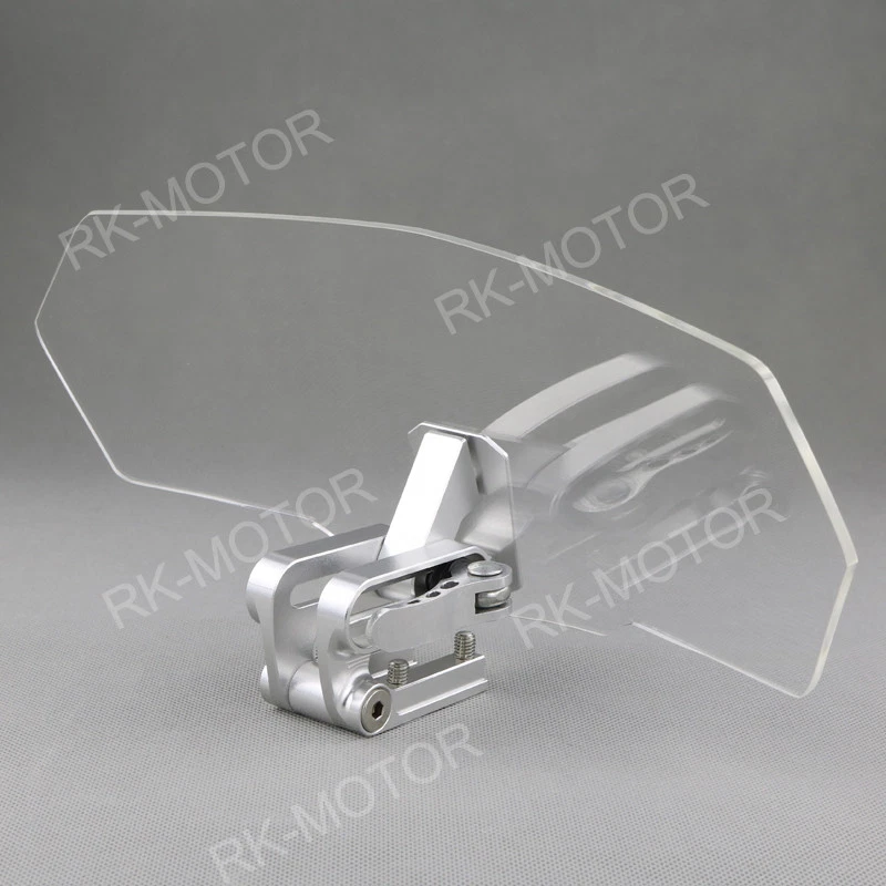 Deflector de parabrisas ajustable apto para Aprilia Caponord 1200 ABS Foto 3 de 4