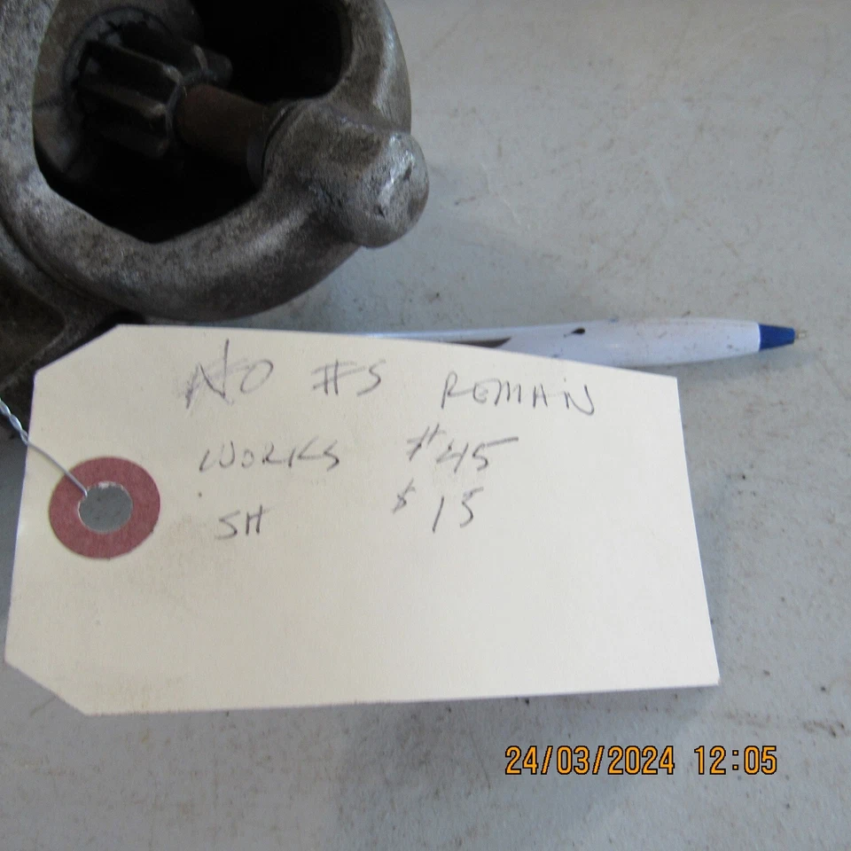 Pontiac Grand Prix GTO 1965 1966 1967-1968 1969 1970 Firebird Lemans OEM Starter Foto 2 de 4