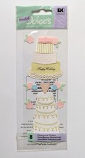 Jolee's Wedding Cake Scrapbooking Stickers