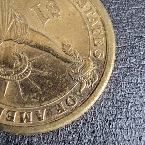 Presidential Series Ulysses S. Grant 18th President Dollar Coin - Flames Error - Picture 8 of 8
