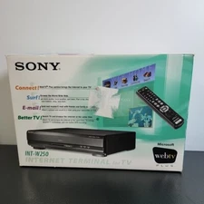Sony INT-W250 Microsoft WebTV Plus Web Surfing Internet Terminal For TV 