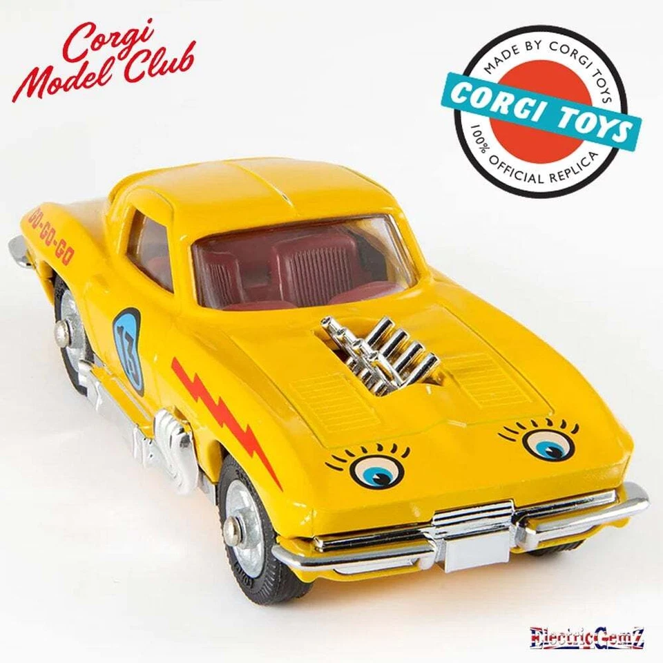 Corgi Model Club 337 Customised Chevrolet Corvette Sting Ray Diecast Car inc CoA - Image 4 of 4