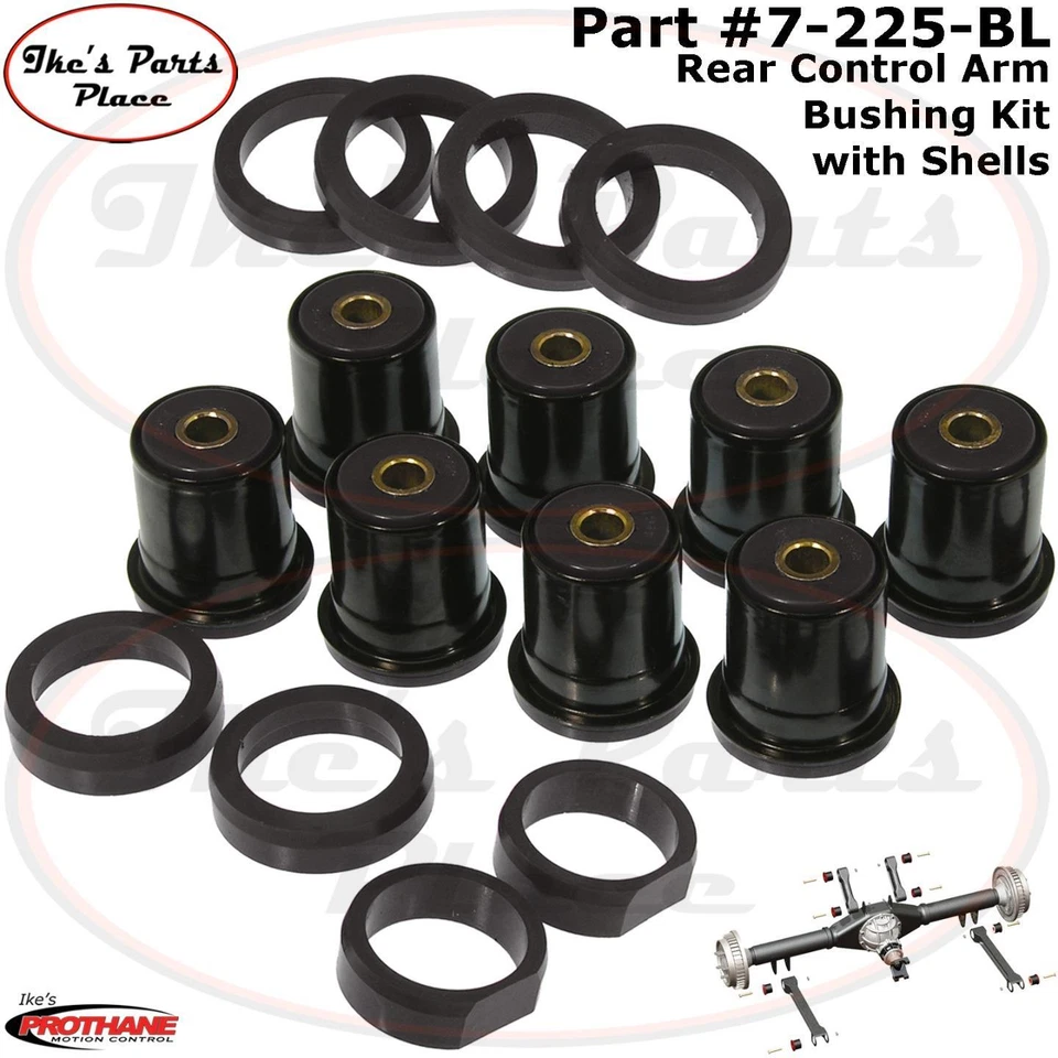 Prothane 7-225 Rear Control Arm Bushing Kit 67-87 AMC/Buick/Oldsmobile/Pontiac - Image 2 of 4