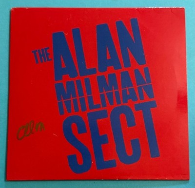 The Alan Milman Sect CD Signed Autographed New/Unsealed (minor slipcase wear)
