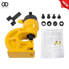 CH-60 31Ton Hydraulic Busbar Hole Puncher Knockout Punch Set 3/8",1/2",5/8",3/4"