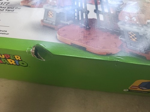 LEGO 71377 Super Mario King Boo Haunted Yard Expansión NUEVO SELLADO RETIRADO 2020 - Imagen 2 de 4