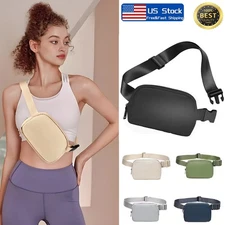 Women Men Belt Bag Fanny Pack Crossbody Bags Fashion Travel Run Waist Packs USA