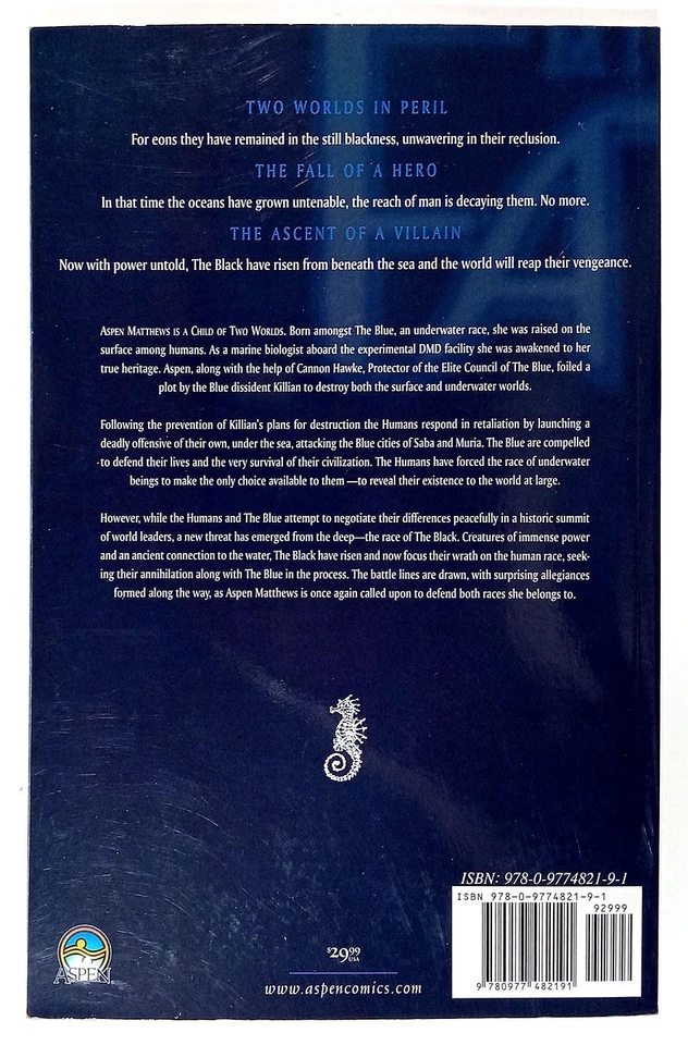 Fathom Vol. Cómics/Aspen con imagen 3 TPB "Worlds at War" (2010) Foto 2 de 2