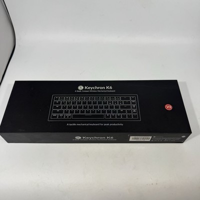 Keychron K6 Wireless Mechanical Keyboard Swappable RGB Backlight