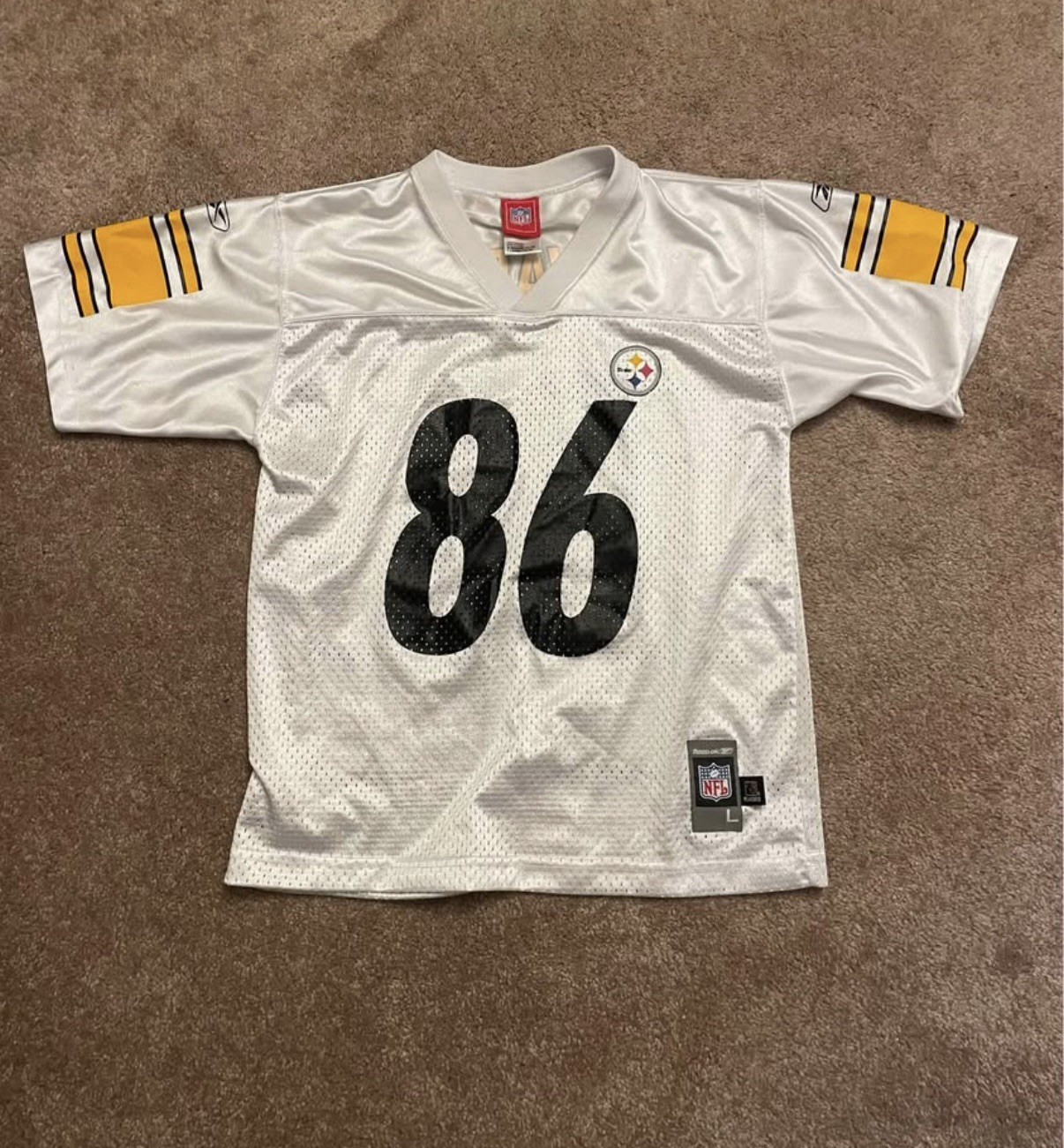 Vintage Youth Large Pittsburgh Steelers NFL Jersey #86 Hines Ward