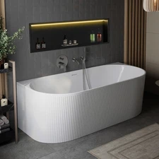 Shower Niche Ready For Tile 37x 12" Single Recessed Preformed W/Light 